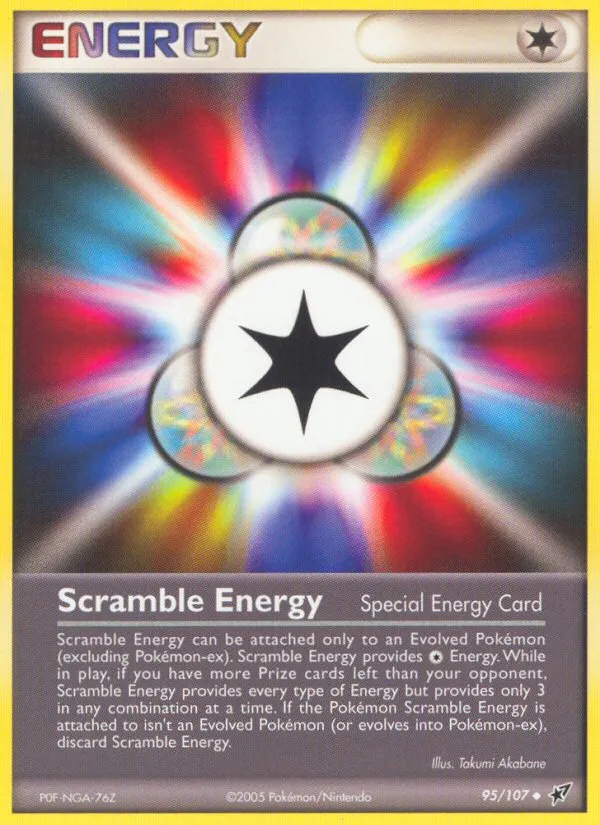2005 Deoxys Scramble Energy Uncommon #095/107 Uncommon card image