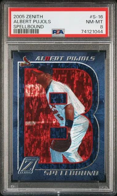 2005 Donruss Albert Pujols Zenith Spellbound #S-16 card image