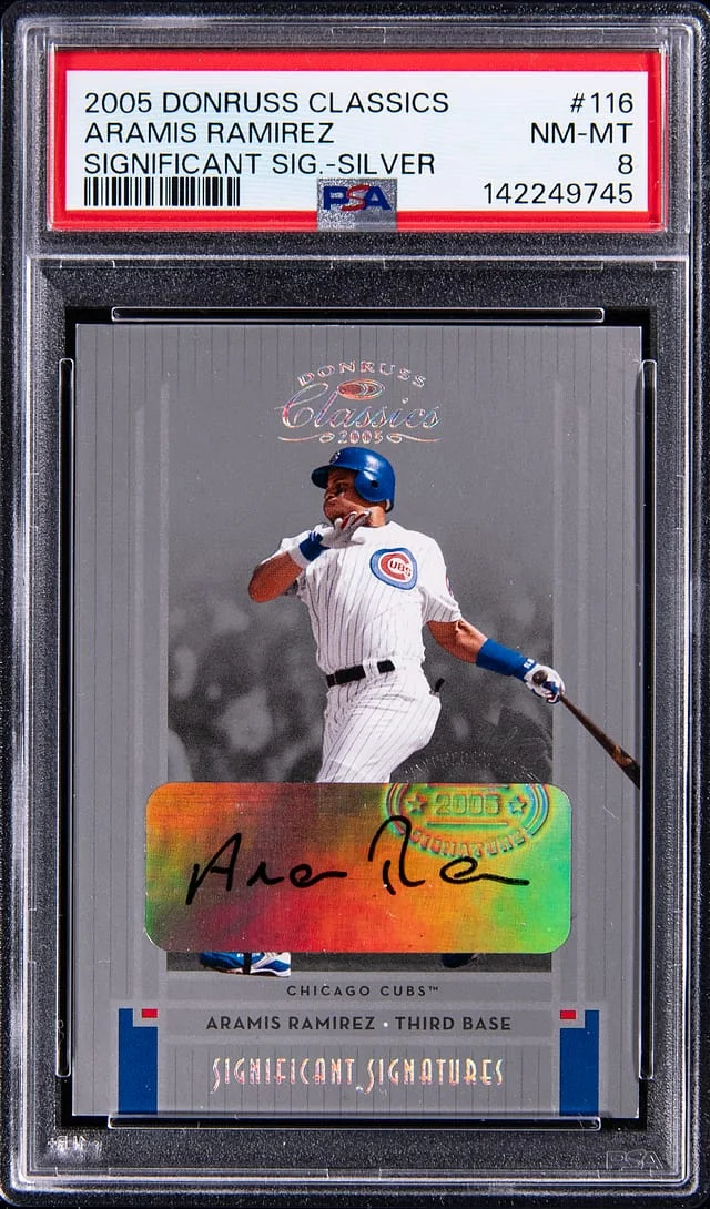 2005 Donruss Aramis Ramirez CLassics Significant Signatures Silver #116 card image