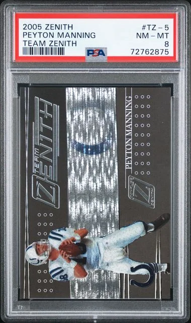 2005 Donruss Peyton Manning Zenith Team Zenith #TZ-5 card image