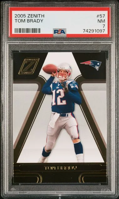 2005 Donruss Tom Brady Zenith #57 card image