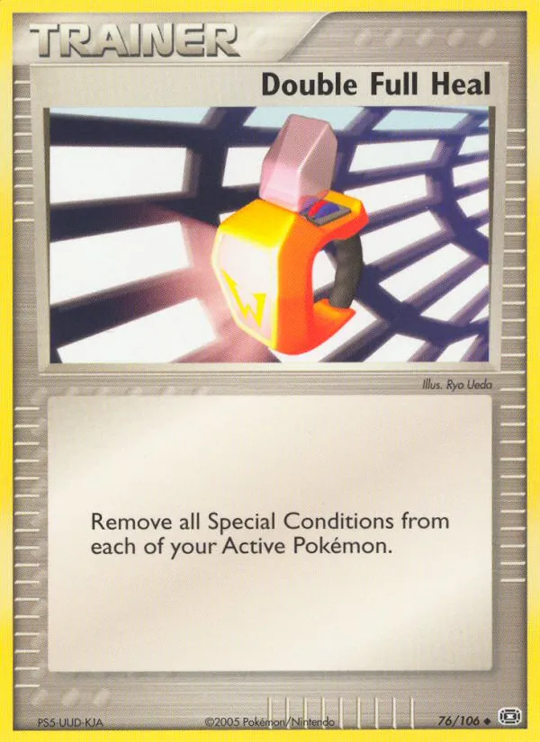 2005 Emerald Double Full Heal Uncommon #076/106 Uncommon card image