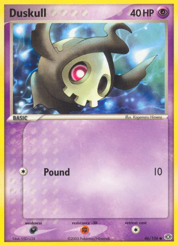 2005 Emerald Duskull Common #046/106 Common card image