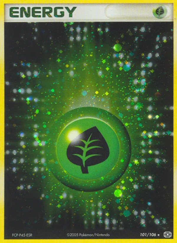 2005 Emerald Grass Energy Rare Holo #101/106 Rare Holo card image