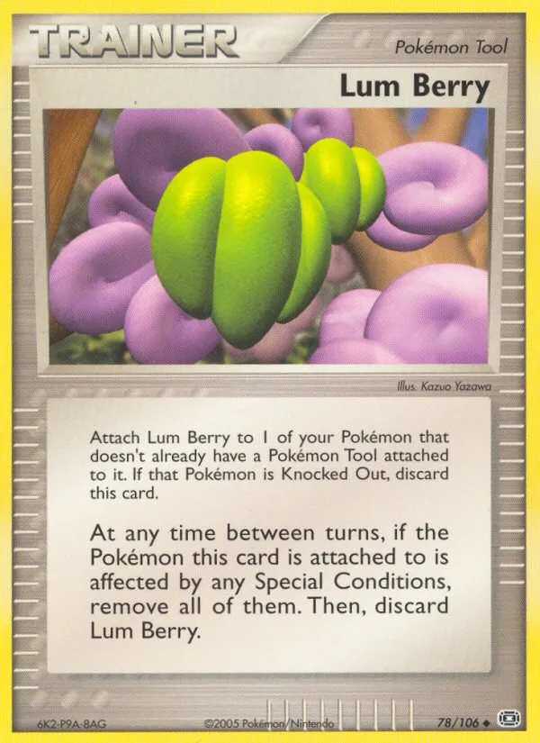2005 Emerald Lum Berry Uncommon #078/106 Uncommon card image