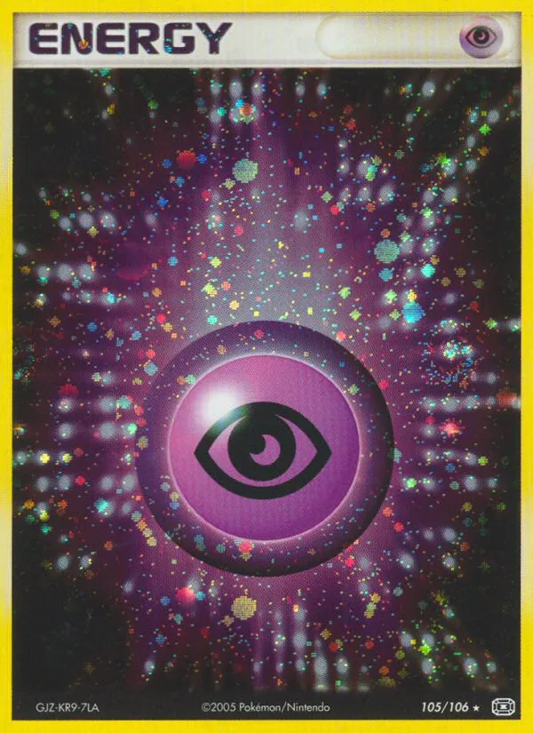 2005 Emerald Psychic Energy #105/106 Rare Holo card image