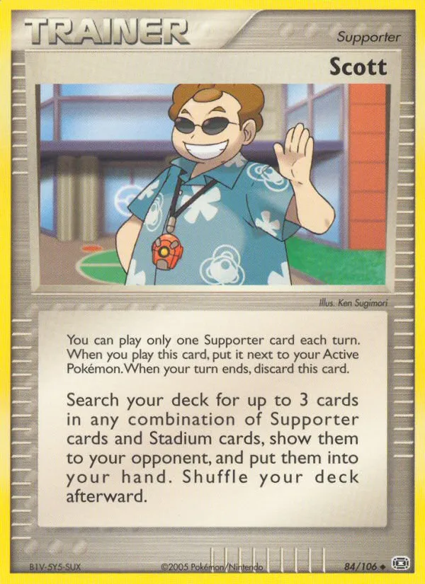 2005 Emerald Scott Uncommon #084/106 Uncommon card image