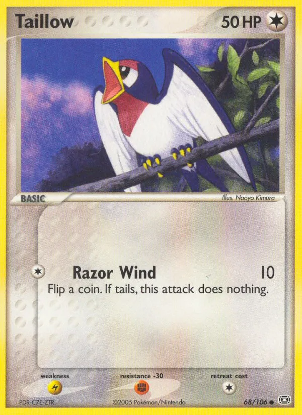 2005 Emerald Taillow Common #068/106 Common card image