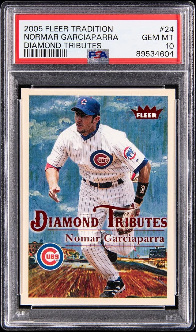 2005 Fleer Tradition Normar Garciaparra Diamond Tributes #24 card image