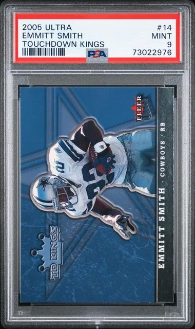 2005 Fleer Ultra Emmitt Smith Touchdown King #14 card image