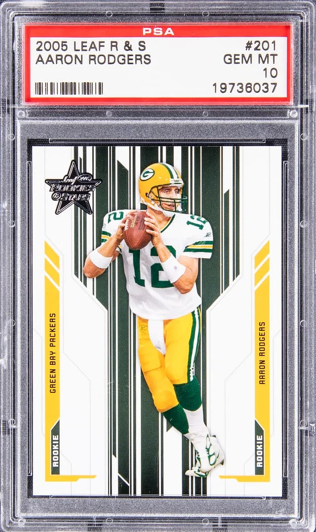 2005 Leaf Aaron Rodgers and Stars Longevity #201 card image