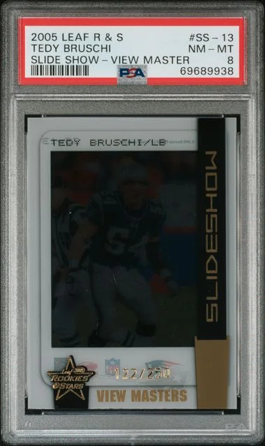 2005 Leaf Tedy Bruschi R & S Slide Show View Master #SS-13 card image