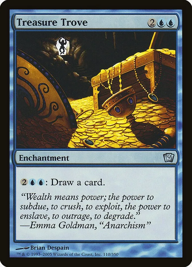 2005 Ninth Edition Treasure Trove #110★ uncommon card image