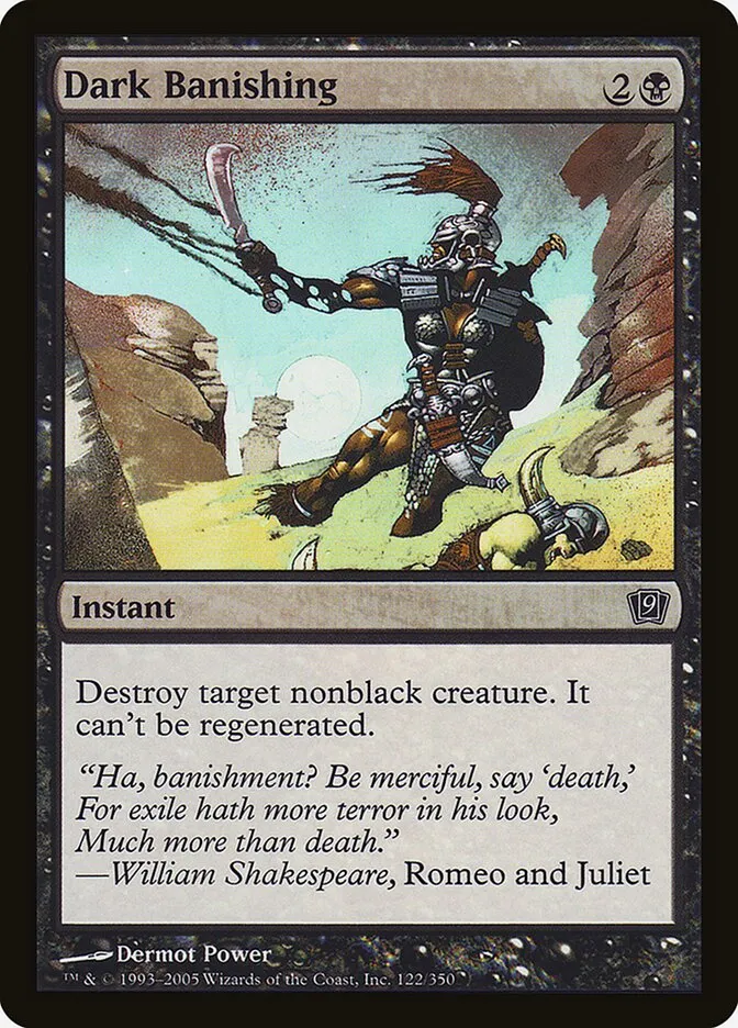 2005 Ninth Edition Dark Banishing #122★ common card image