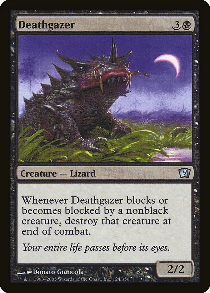 2005 Ninth Edition Deathgazer #124★ uncommon card image