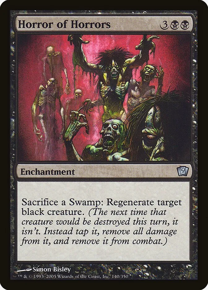 2005 Ninth Edition Horror of Horrors #140★ uncommon card image