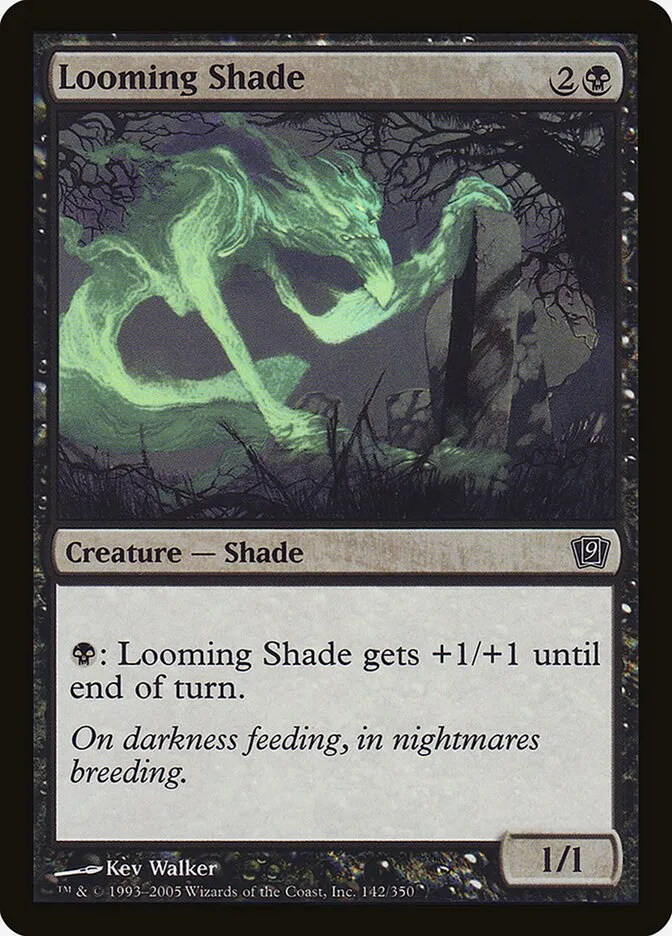 2005 Ninth Edition Looming Shade #142★ common card image