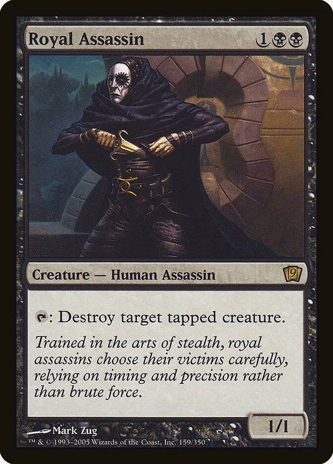 2005 Ninth Edition Royal Assassin #159★ rare card image
