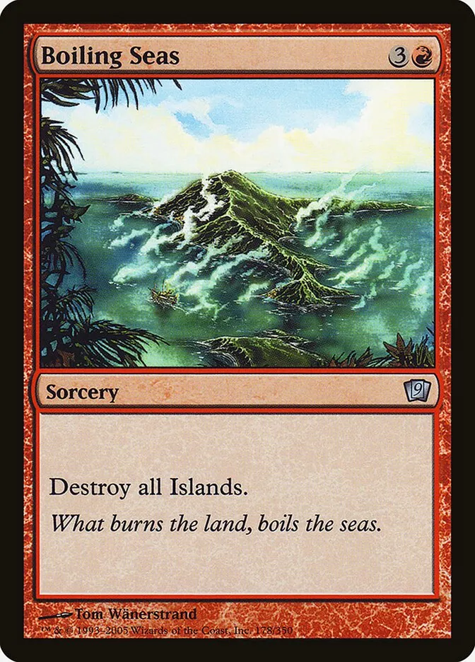 2005 Ninth Edition Boiling Seas #178★ uncommon card image