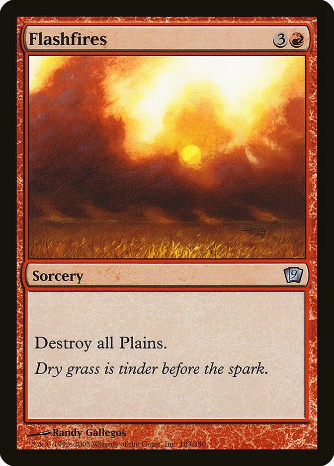 2005 Ninth Edition Flashfires #183★ uncommon card image