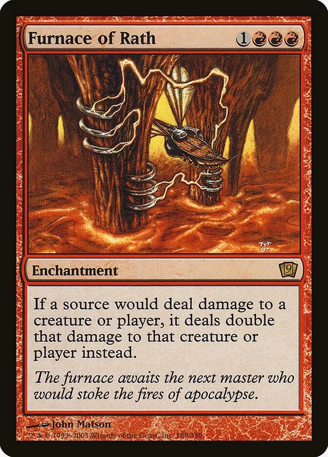 2005 Ninth Edition Furnace of Rath #188★ rare card image