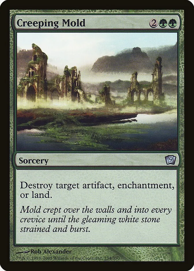 2005 Ninth Edition Creeping Mold #234★ uncommon card image