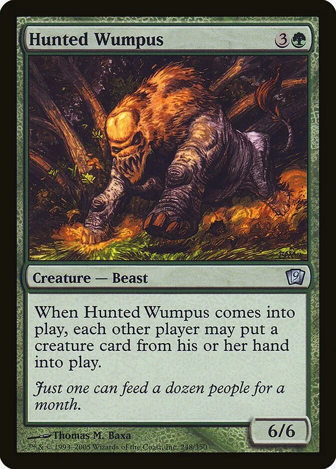 2005 Ninth Edition Hunted Wumpus #248★ uncommon card image