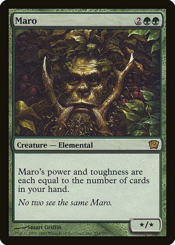 2005 Ninth Edition Maro #254★ rare card image
