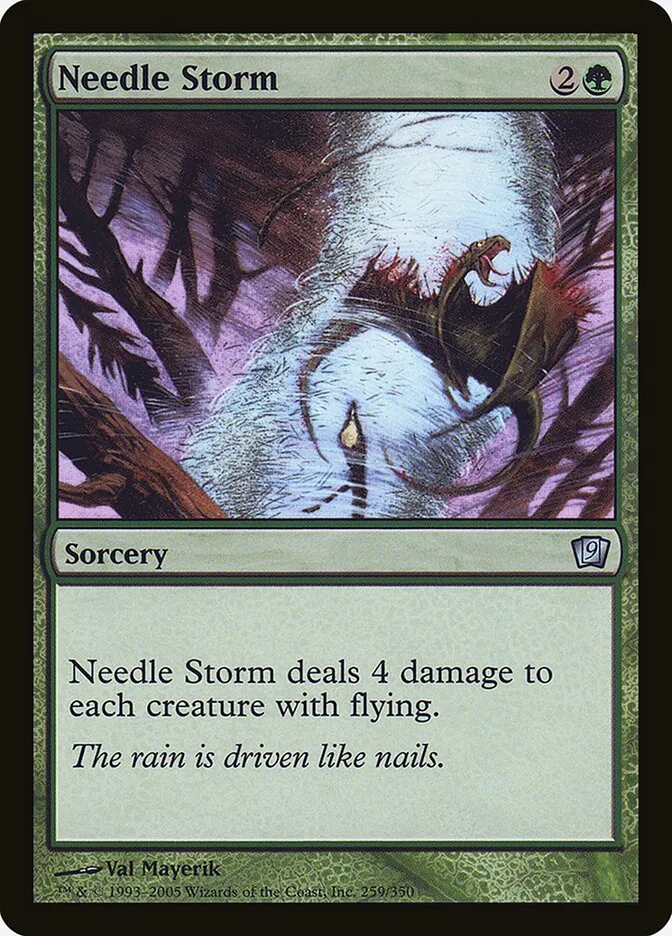 2005 Ninth Edition Needle Storm #259★ uncommon card image