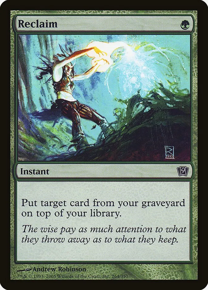 2005 Ninth Edition Reclaim #264★ common card image