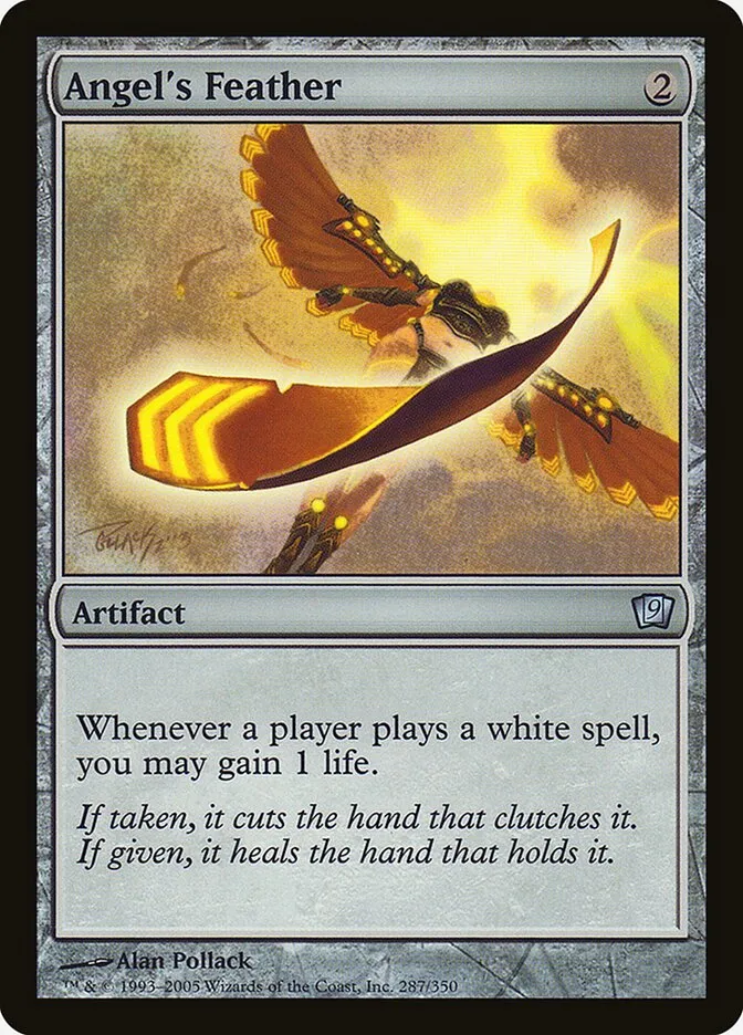 2005 Ninth Edition Angel's Feather #287★ uncommon card image