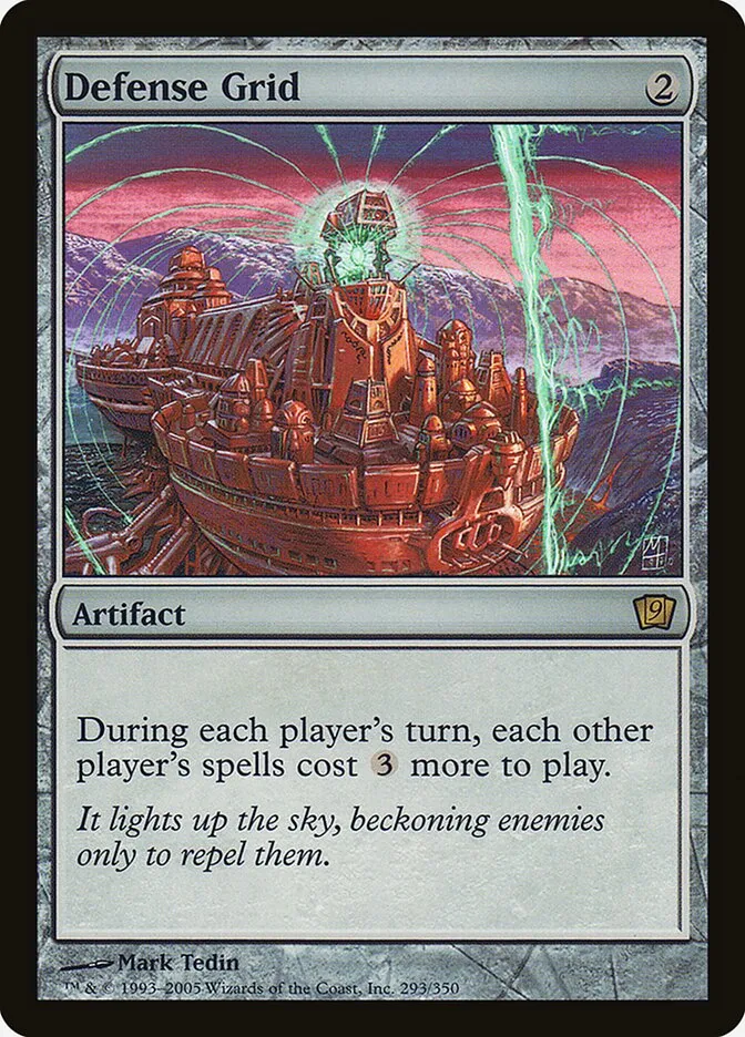 2005 Ninth Edition Defense Grid #293★ rare card image