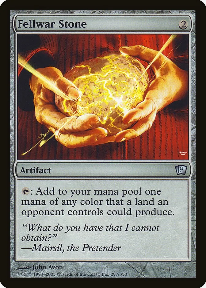 2005 Ninth Edition Fellwar Stone #297★ uncommon card image