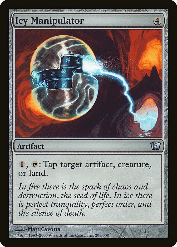 2005 Ninth Edition Icy Manipulator #299★ uncommon card image