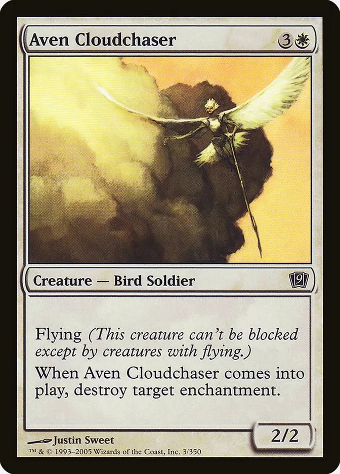 2005 Ninth Edition Aven Cloudchaser #3★ common card image