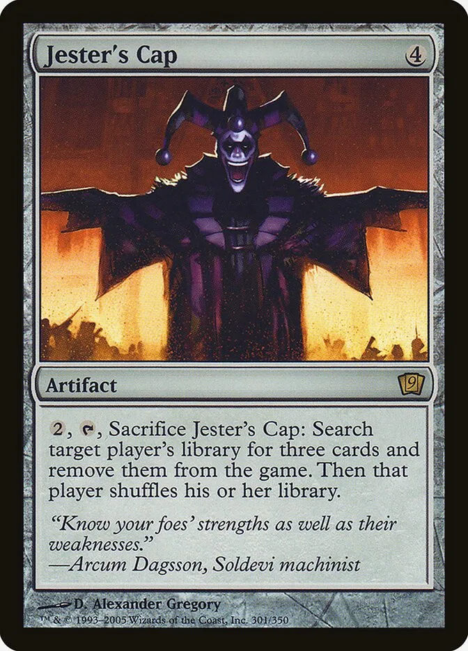 2005 Ninth Edition Jester's Cap #301★ rare card image