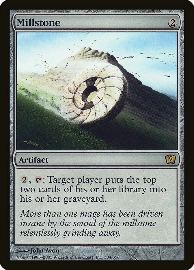 2005 Ninth Edition Millstone #304★ rare card image