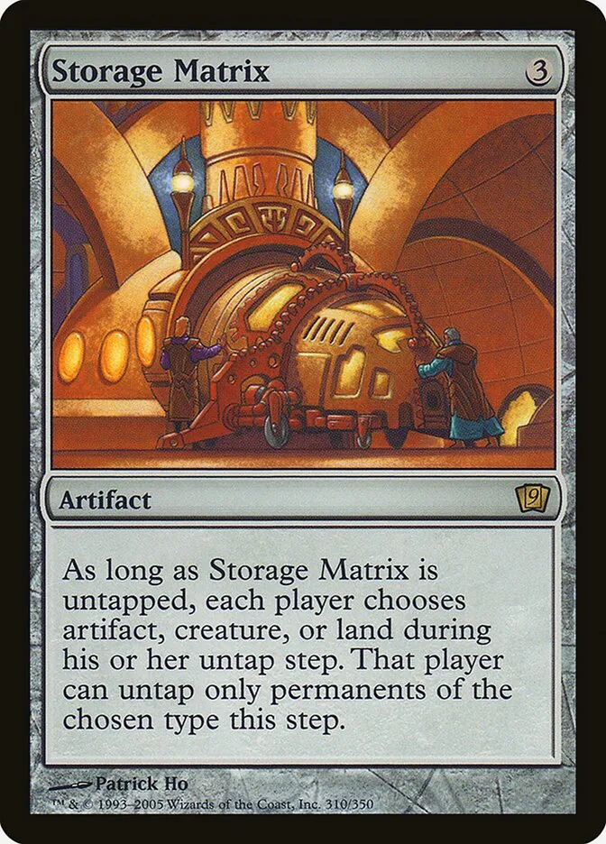 2005 Ninth Edition Storage Matrix #310★ rare card image