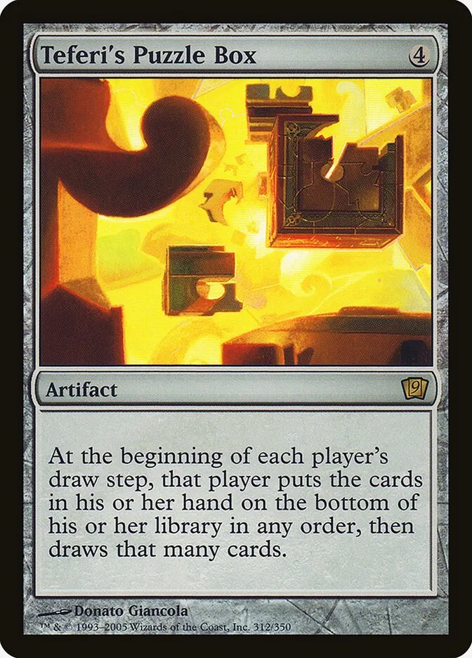 2005 Ninth Edition Teferi's Puzzle Box #312★ rare card image