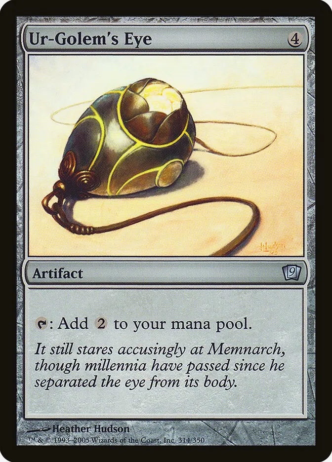 2005 Ninth Edition Ur-Golem's Eye #314★ uncommon card image