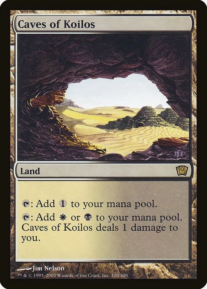 2005 Ninth Edition Caves of Koilos #320★ rare card image
