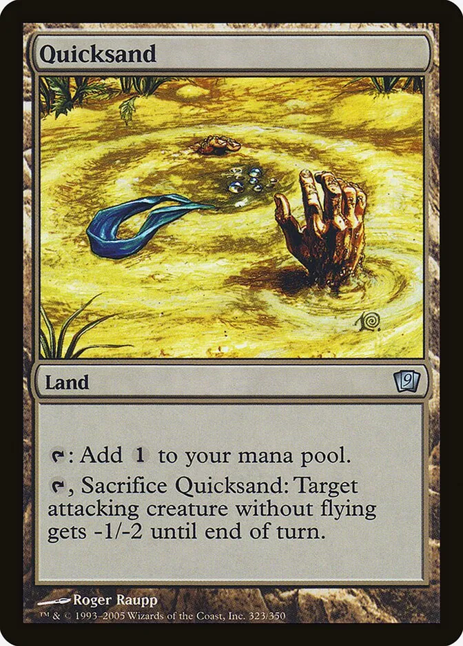 2005 Ninth Edition Quicksand #323★ uncommon card image