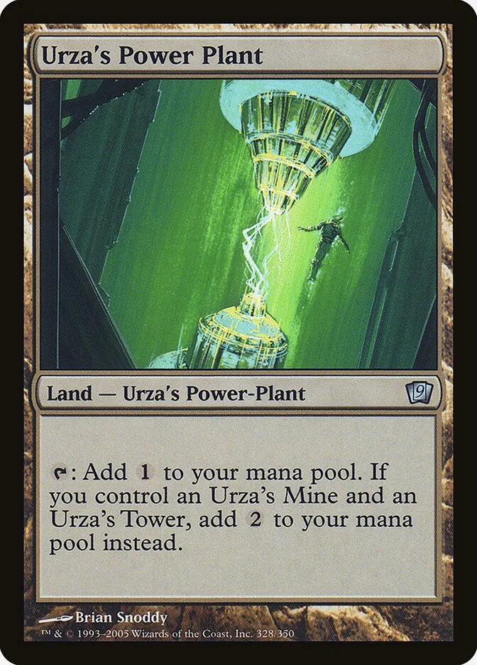 2005 Ninth Edition Urza's Power Plant #328★ uncommon card image