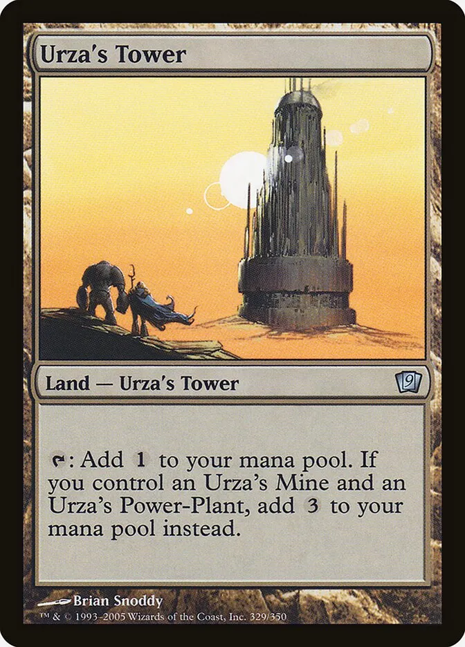2005 Ninth Edition Urza's Tower #329★ uncommon card image