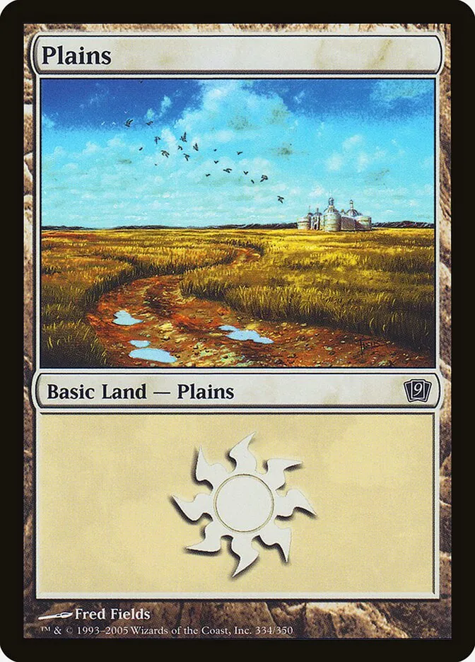 2005 Ninth Edition Plains common #334 common card image