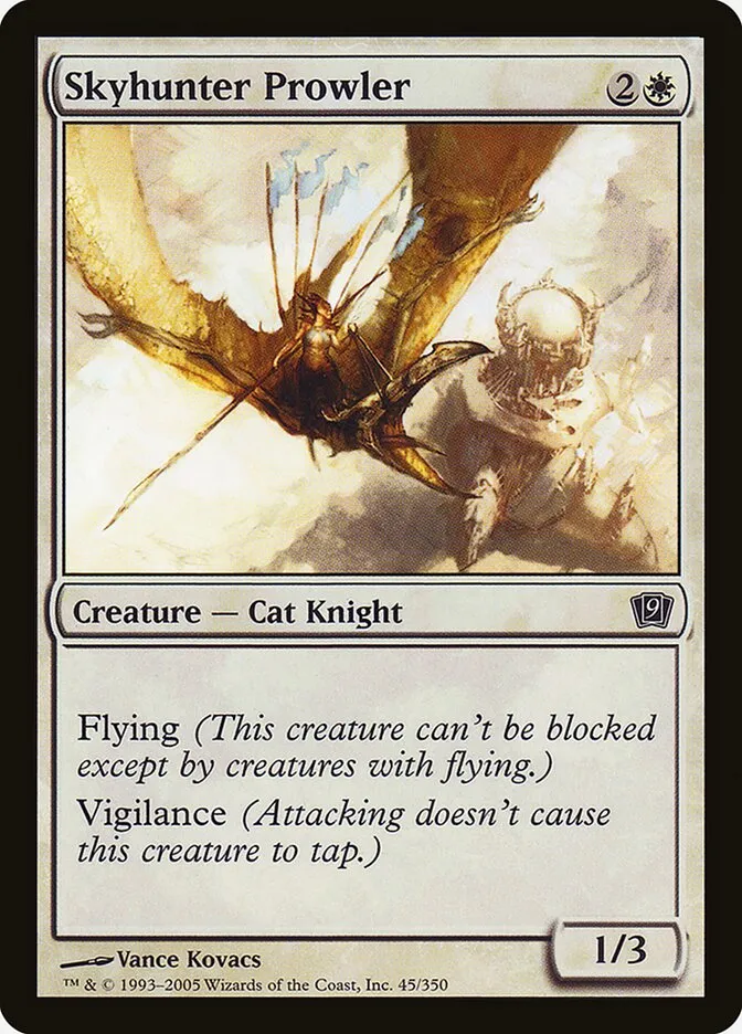 2005 Ninth Edition Skyhunter Prowler #45★ common card image
