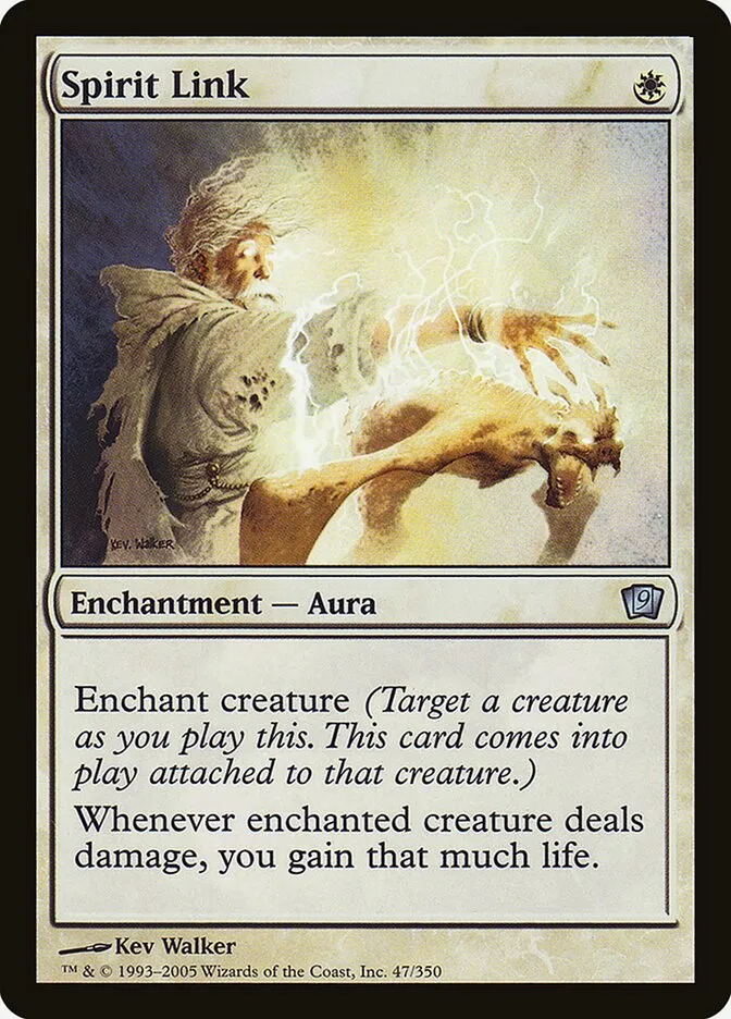 2005 Ninth Edition Spirit Link #47★ uncommon card image