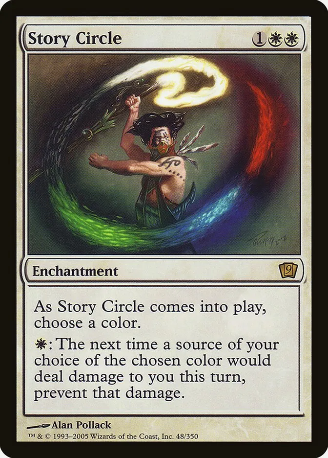 2005 Ninth Edition Story Circle #48★ rare card image