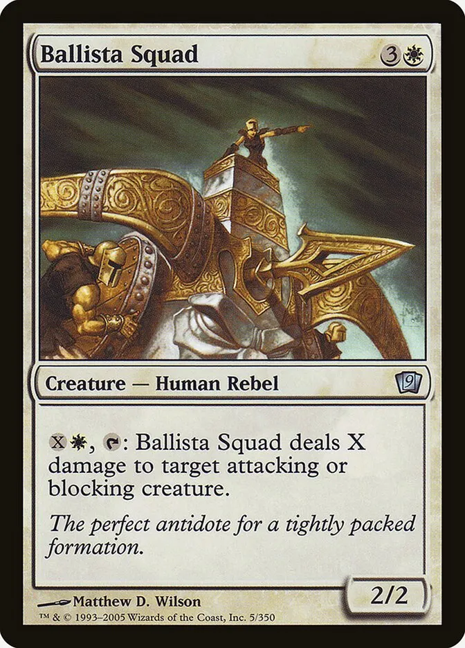 2005 Ninth Edition Ballista Squad #5★ uncommon card image