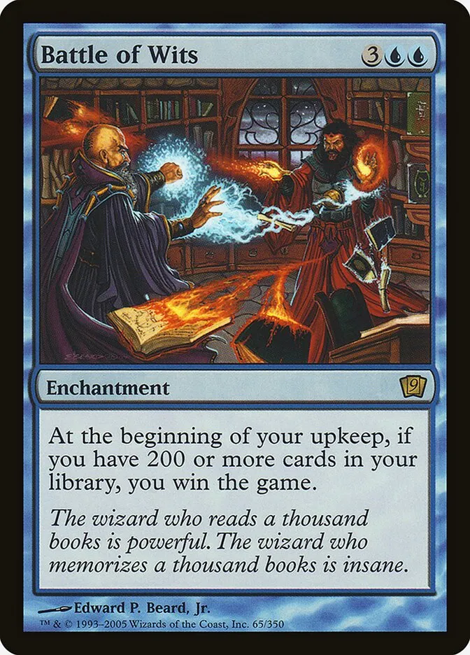 2005 Ninth Edition Battle of Wits #65★ rare card image